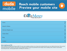 Tablet Screenshot of drmerey.com